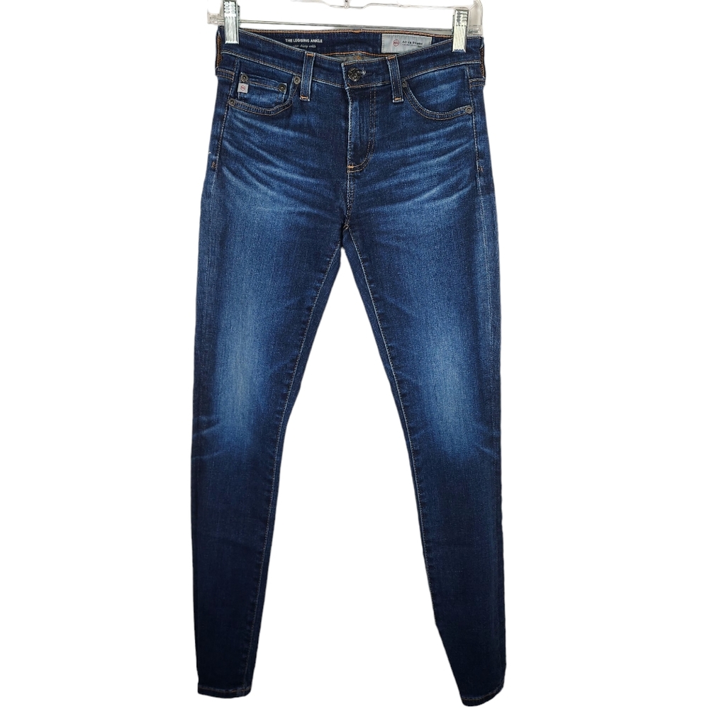 ADRINAO GOLDSCHMIED AG Womens 25R The Super Skinny Legging Ankle Dark Wash Jeans